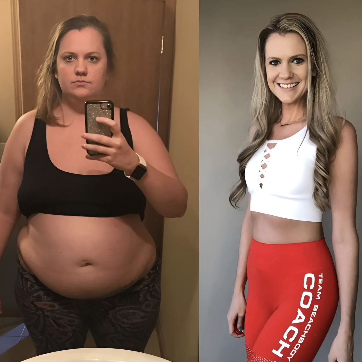 Cristina T. Vorher Nachher